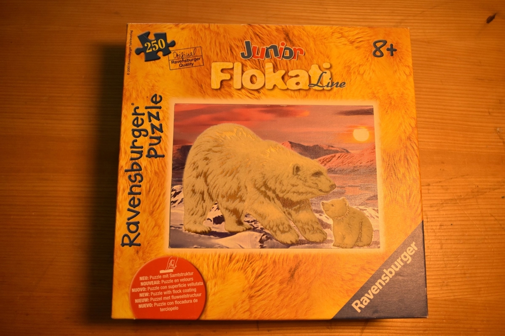 Ravensburger Puzzle - Flokati Line - "Die Welt der Eisbären"