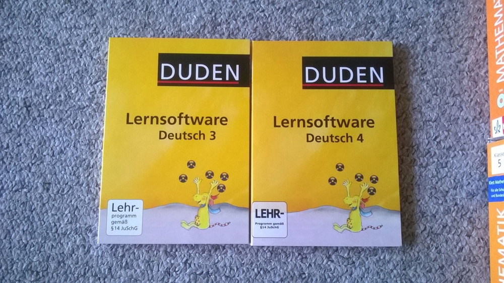 Duden Lernsoftware Deutsch 3+4