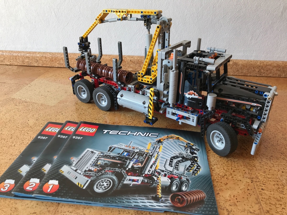 Lego Technic 9397 Holztransporter