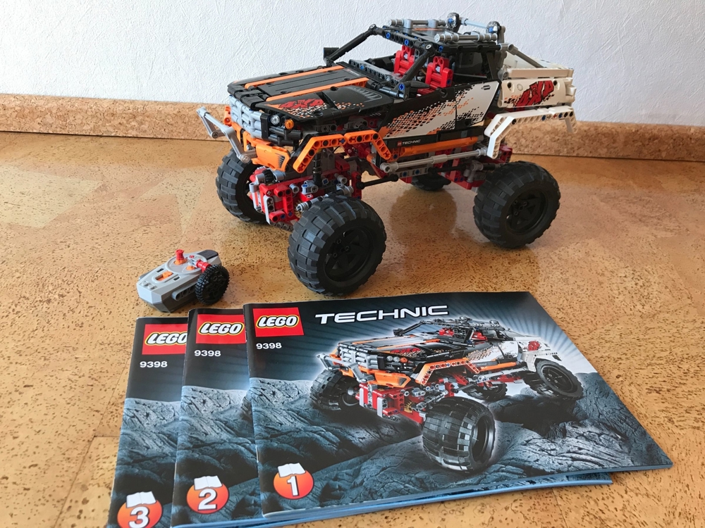 Lego Technic 9398 Offroader mit Zusatz LEDs