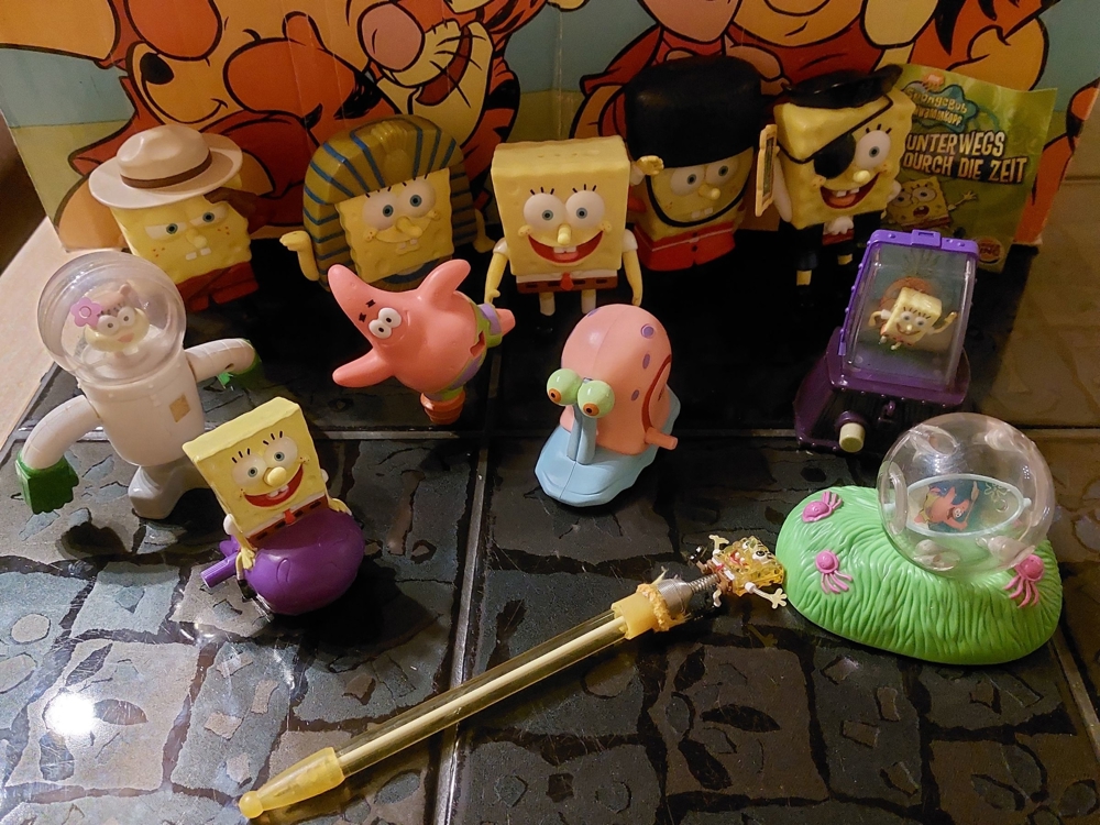 SpongeBob - Figuren Set von Burger King