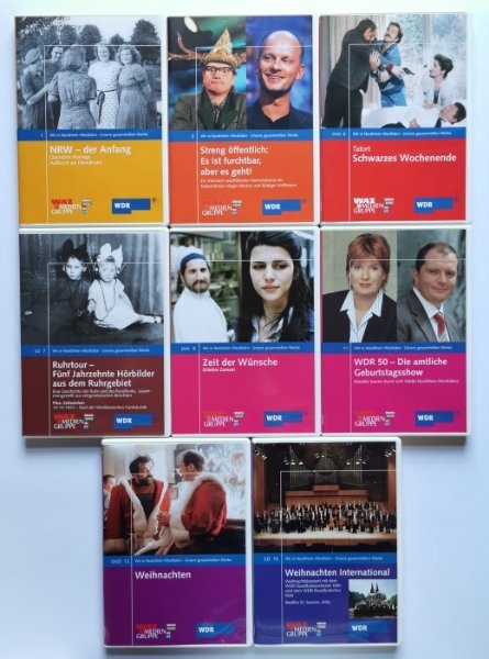 Wir in Nordrhein-Westfalen - Unsere gesammelten Werke WDR 1 - 16 DVD Bücher 