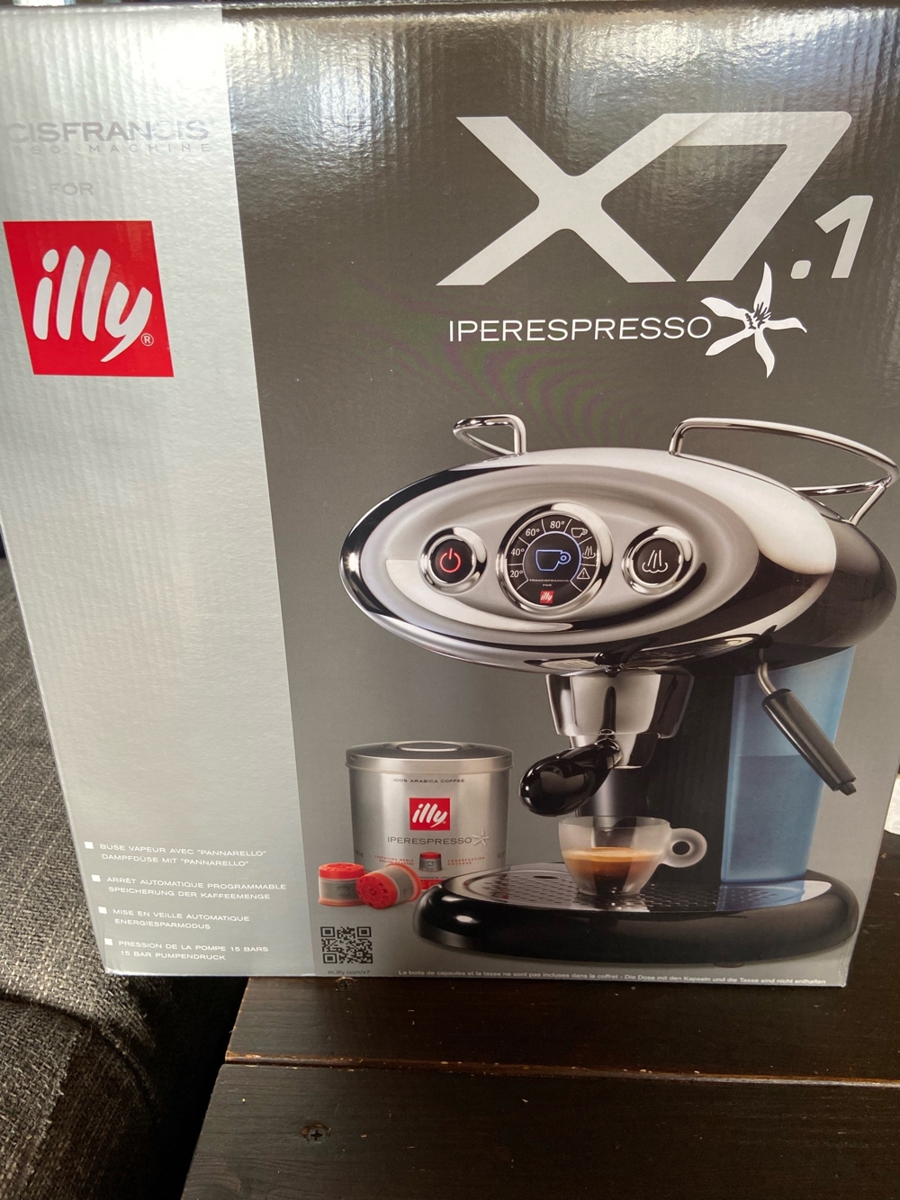 Espressomaschine Illy X 7.1 NEU rot