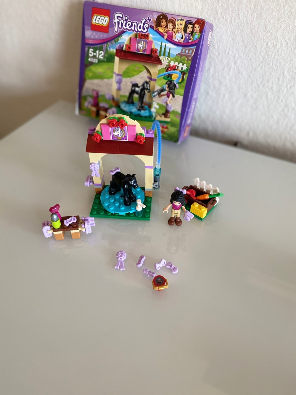 LEGO Friends Waschhäuschen für Emmas Fohlen 41123