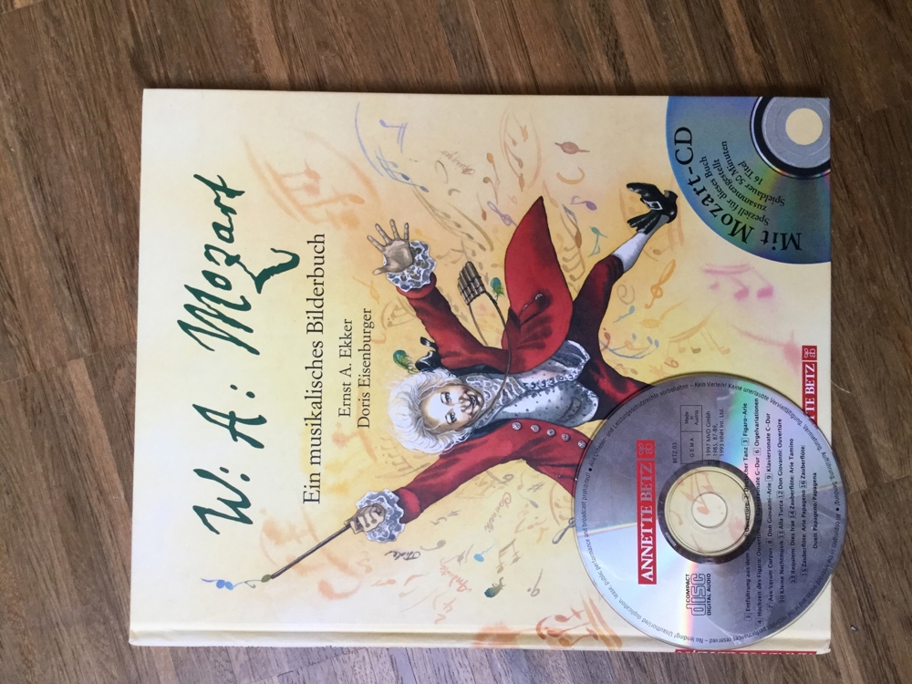 Annette Betz ein musikalisches Bilderbuch - Mozart - gebundene Ausgabe