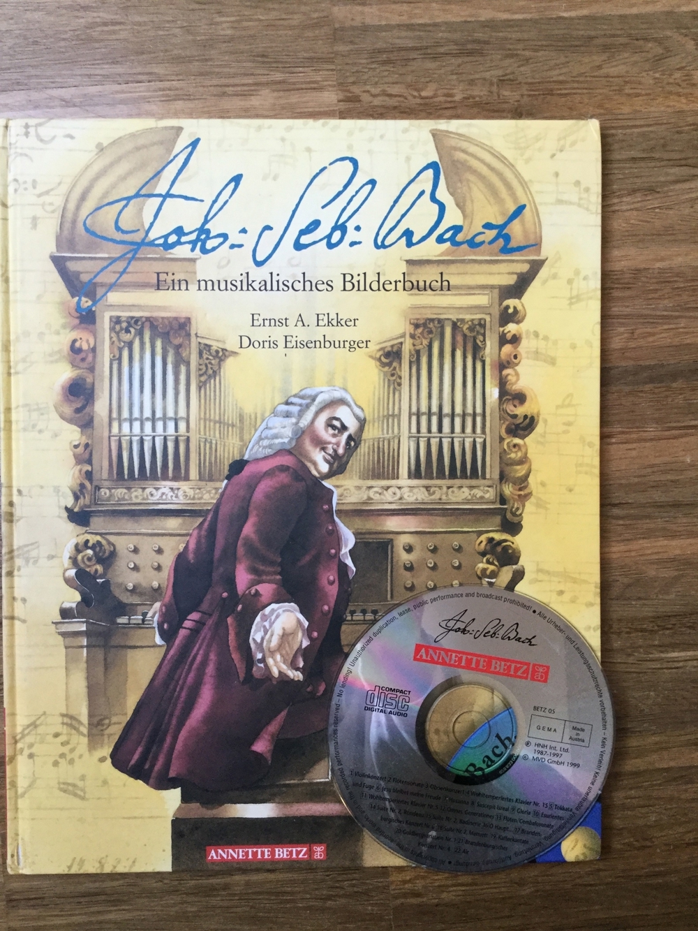 Annette Betz - Ein musikalisches Bilderbuch - Bach - gebundene Ausgabe
