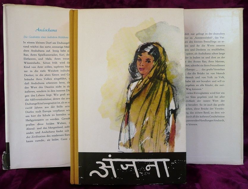 Andschana - die Geschichte eines indischen Mädchens von Käthe v. Roeder - Gnadeberg