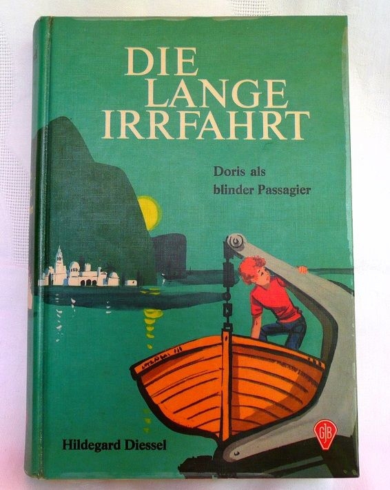 Die lange Irrfahrt v. Hildegard Diessel, ein Jugendroman aus den 70er Jahren