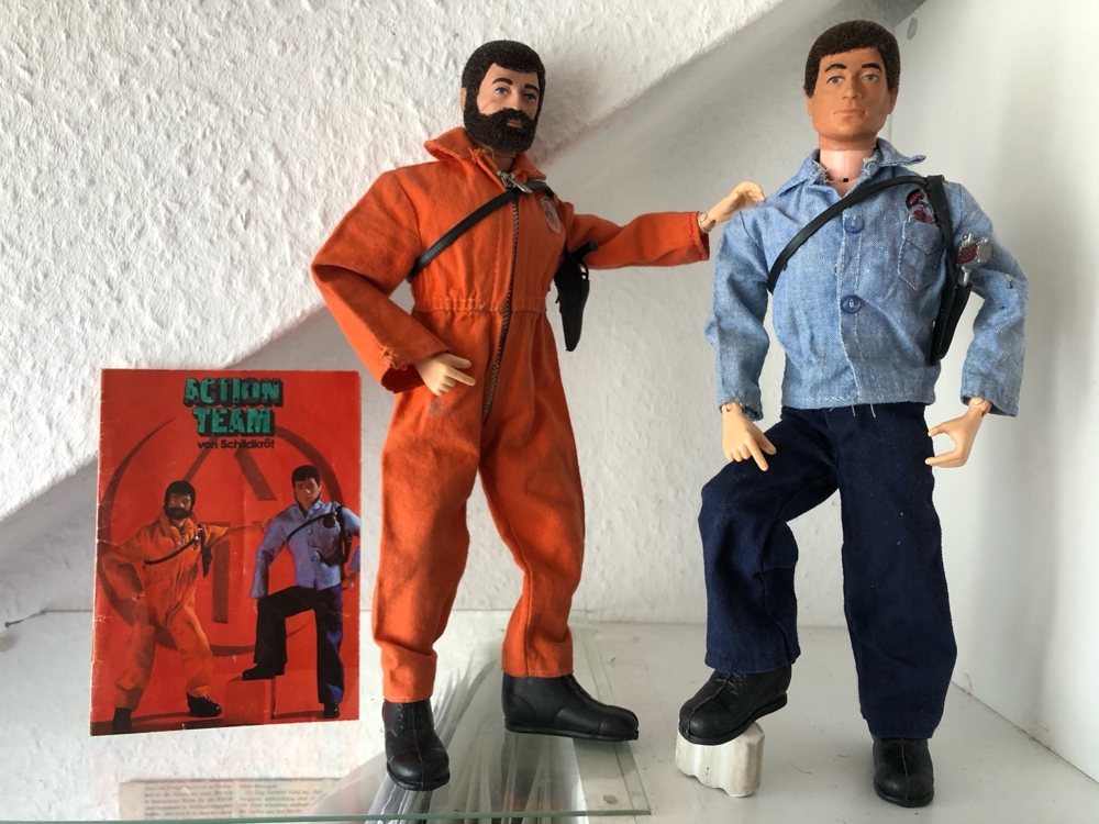 ACTION TEAM   MAN SAMMLUNGSAUFLÖSUNG SCHILDKRÖT   PALITOY 1970 80