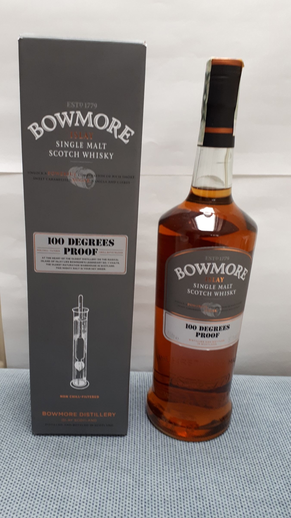 Whisky Bowmore 100 Degrees Proof, 1 Liter