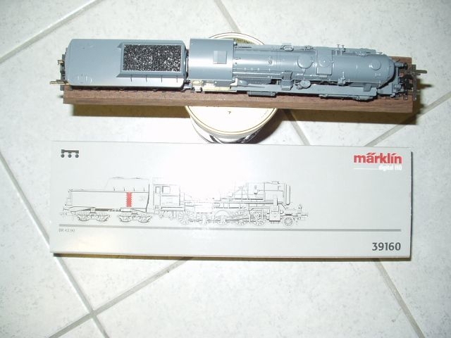 Märklin HO neu digitaler Güterzug 39160 BR 42 90 um 1950,