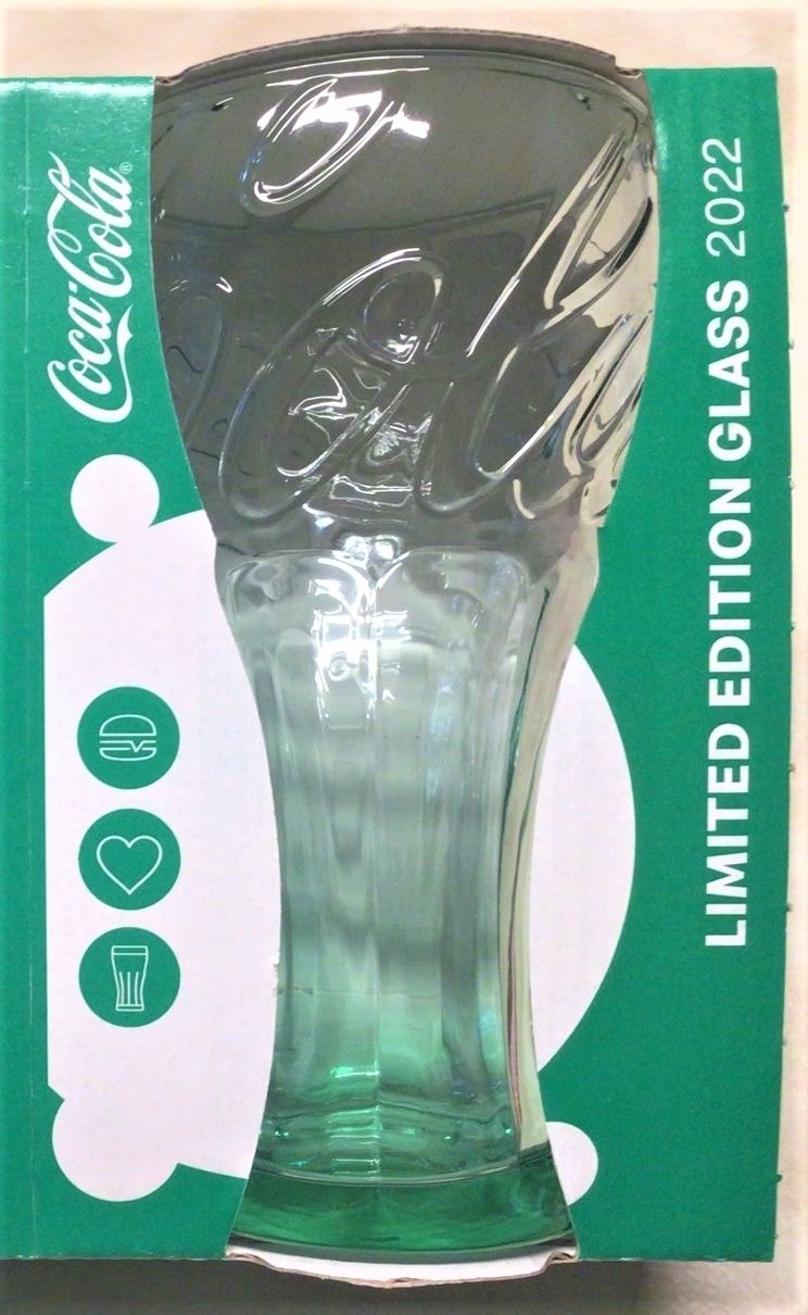 NEU - Mc Donalds 1 Glas in Grün - SCHWEIZ - Cola Limited Edition 2022