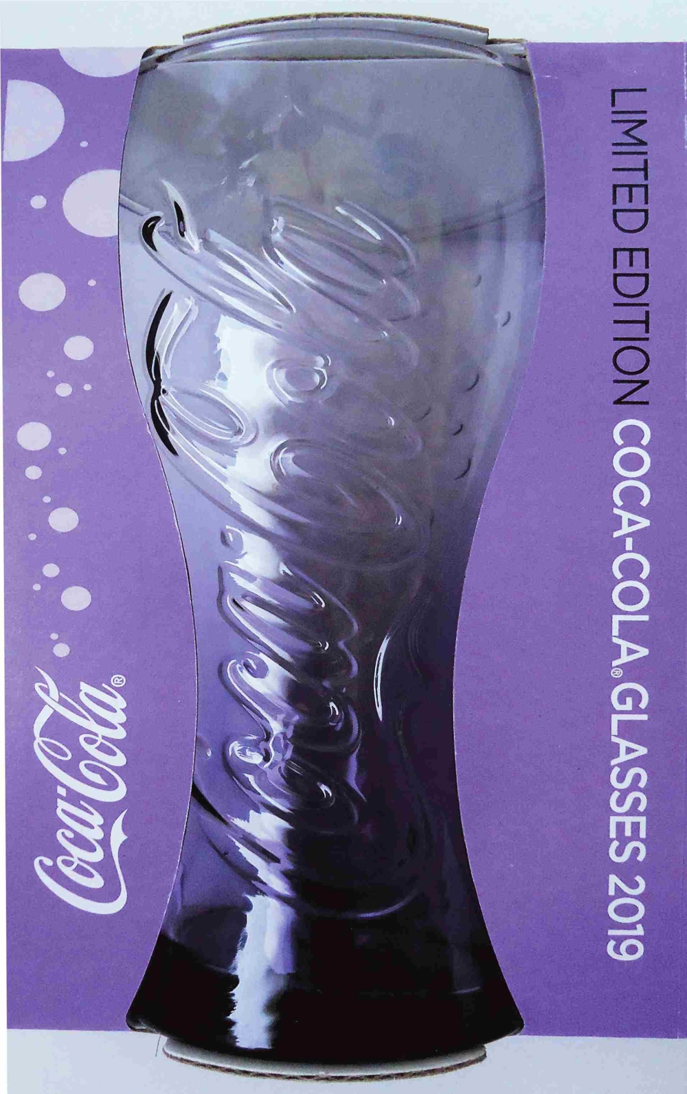 NEU - Mc Donalds SCHWEIZ - Coca Cola Glas Limited Edition 2019