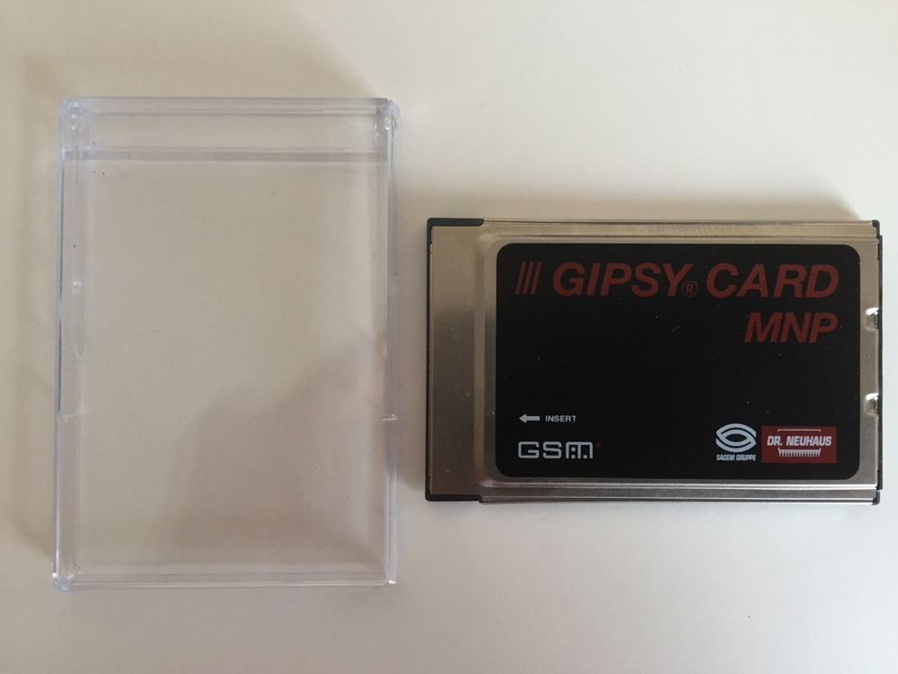 Dr. Neuhaus GIPSY CARD Modem   GSM-Adapter für Notebook