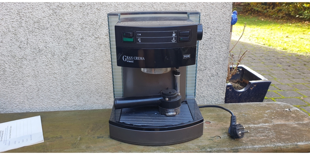 Saeco-TCM-Grancrema 69702 Siebträger-Kaffeemaschine