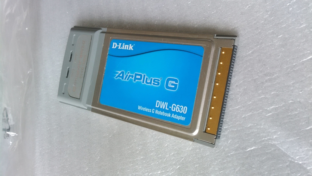WLAN PCMCIA PCCard Stick D-Link AirPlus G