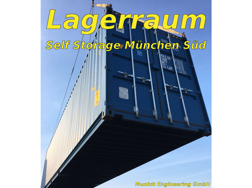 Lager - Lagerraum - Lagerplatz - Garage - Werkstatt - Self Storage in neuen Containern zu vermieten