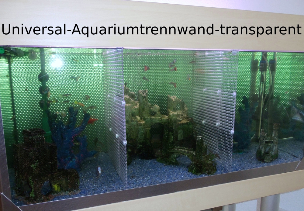 Aquarium-Universal-Trennwand -für- Aquarien Fische-Kampffische-Diskusfische u.a