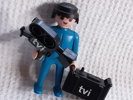 TV-Kameramann * Playmobil * Fernsehteam, tvi * RAR, selten