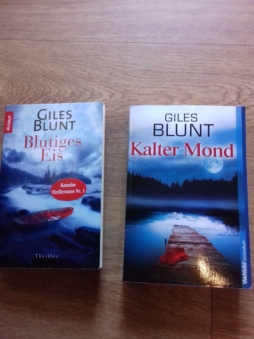 Giles Blunt TB Blutiges Eis und Kalter Mond