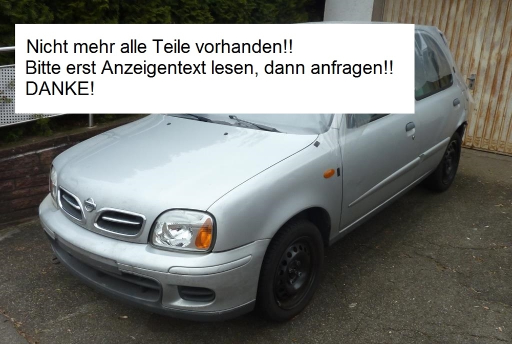 Nissan Micra K11 Teile Ersatzteile Nissanteile Micrateile