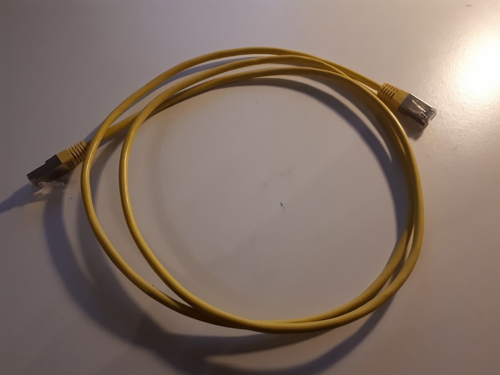 Netzwerkkabel * 150 cm * gelb