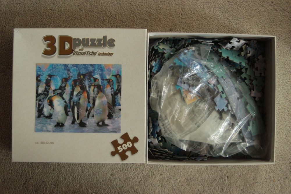 3D-Puzzle / 500 Teile / 4 EUR