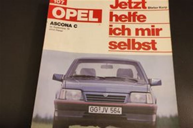 Jetzt helfe ich mir selbst. -Buch f Opel Ascona C von Dieter Korp