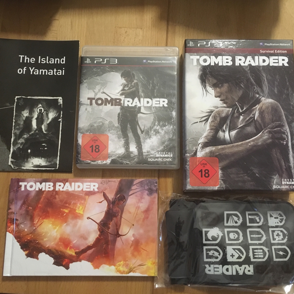 Tomb Raider Survival Edition PS3