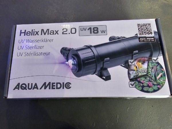 Helix Max 2.0 18W UV Anlage Meerwasser 