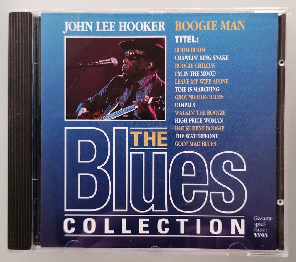 Audio-CD, John Lee Hooker - Boogie Man - The Blues Edition, 1993