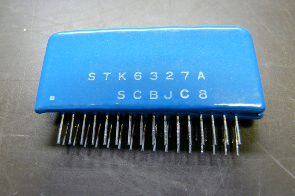 STK 6327 A + STK 6327 B, Thick Film Hybrid Equalizer-IC
