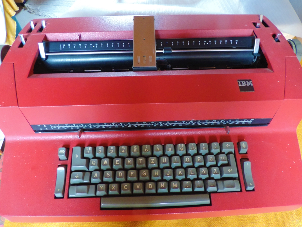 IBM el Schreibmaschine DIN A 3