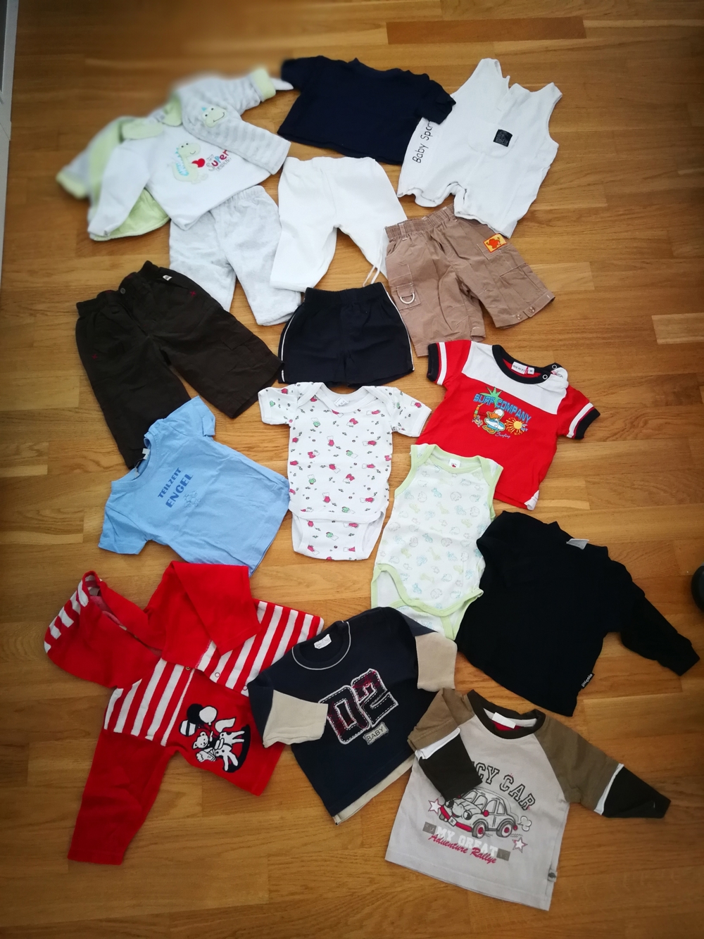 Baby, Kleinkind Kleidung Gr 68, 17 Teile