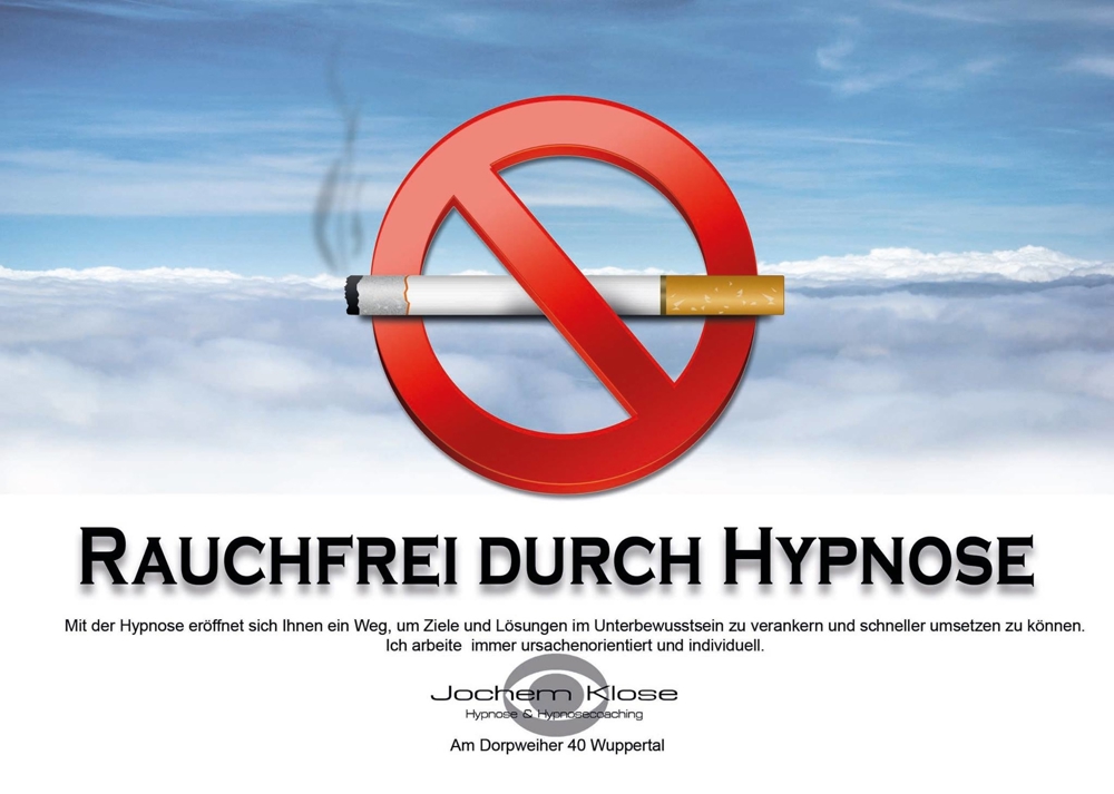 Nichtrauchen durch Hypnose