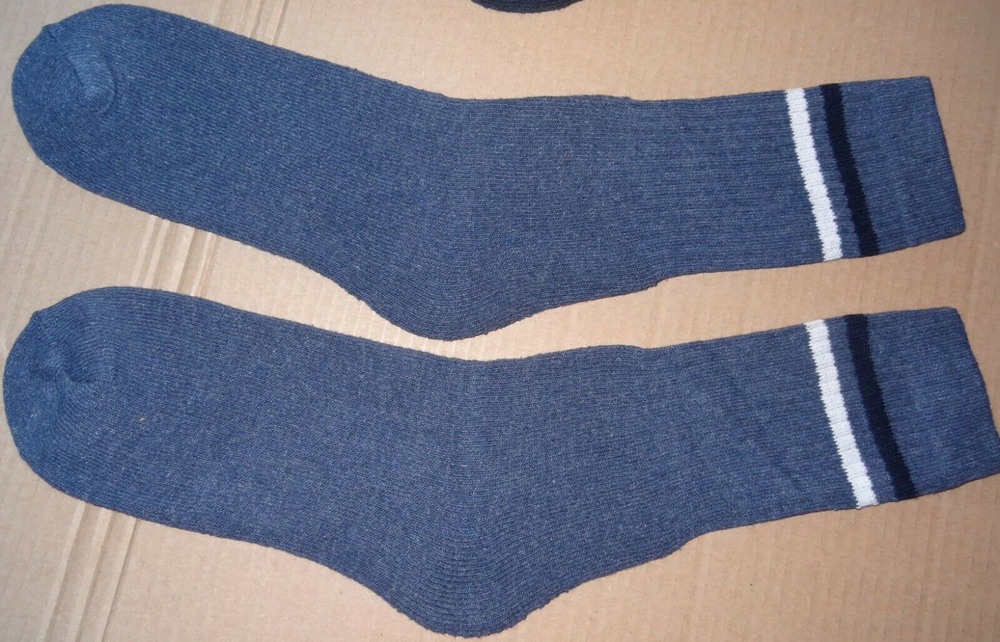 SK Socken Herren Gr.41 blau wärmende Wintersocken Strümpfe 1 mal getragen einwandfrei erhalten