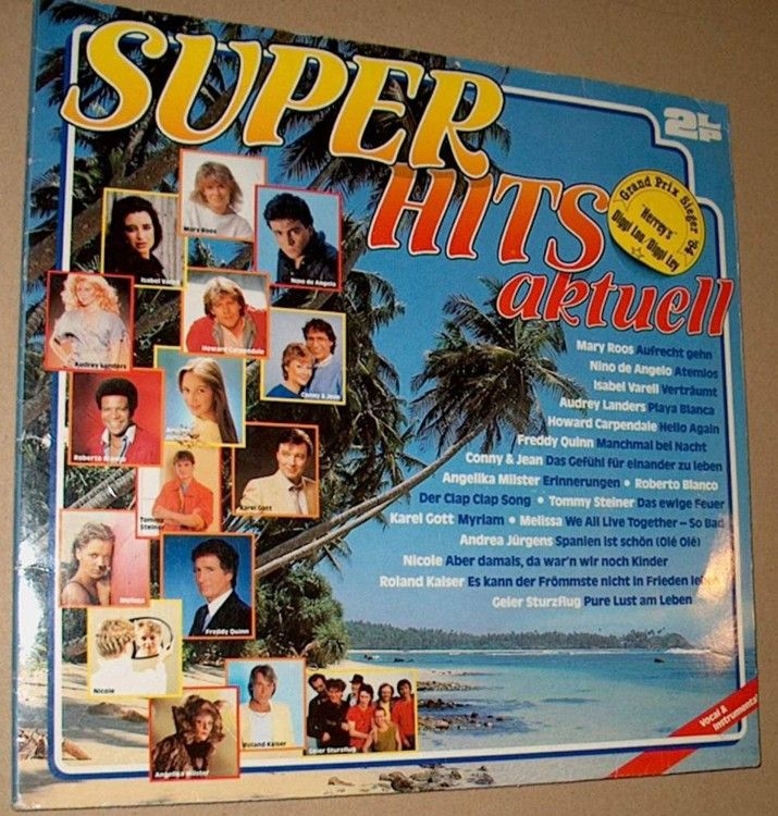 B LPS -DA Super Hits aktuell Vocal & instrumental 1983 84 SR 40 391 5 Doppelalbum Schallplatte Sampl
