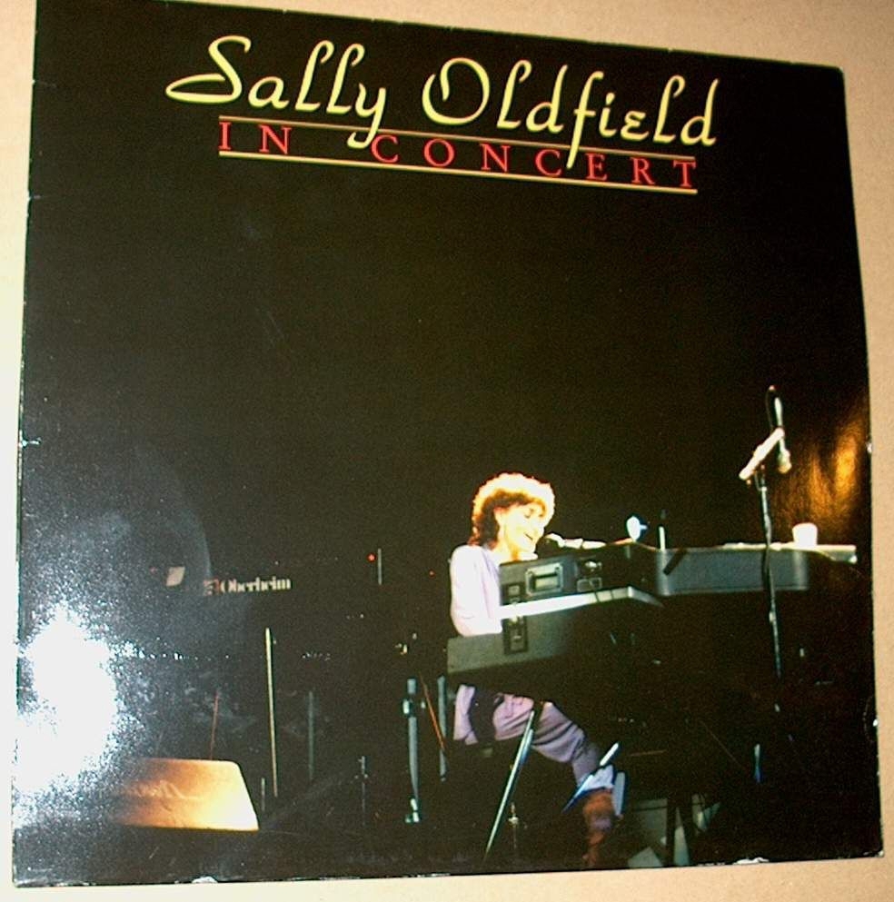 B LP SALLY Oldfield IN Concert 1982 Bronze 204 782-320 Langspielplatte Schallplatte Album Vinyl