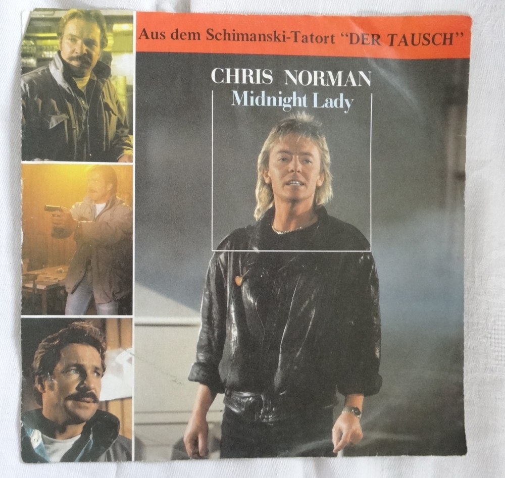 P Single CHRIS NORMAN PROJECT MIDNIGHT LADY WOMAN Hansa 107961 1986 Der Tausch Schallplatte Oldie