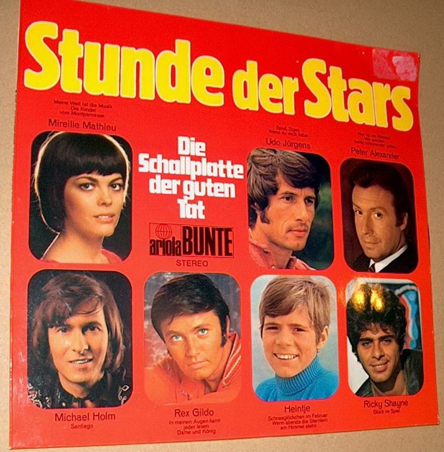 B LPS STUNDE DER STARS DIE Schallplatte DER GUTEN TAT 85666XT 71 Langspielplatte Schallplatte Sample