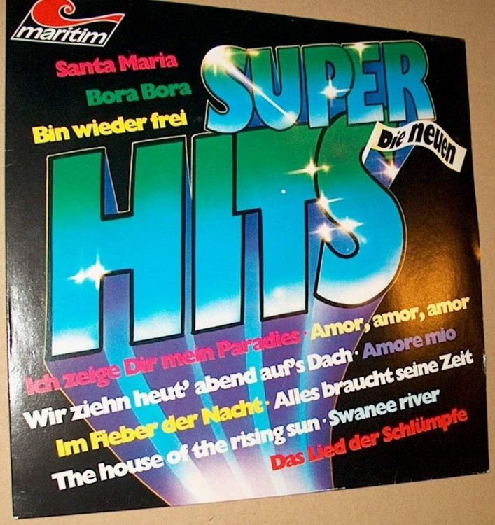 B LPS SUPER HITS DIE NEUEN Gesangssolisten CHOR UND GROßES Orchester Maritim LP Schallplatte Sampler