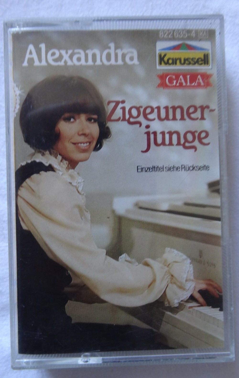 MC Alexandra Zigeunerjunge Karusell 822635-4 GALA 1967/68 Musikkassette Schlager Oldie