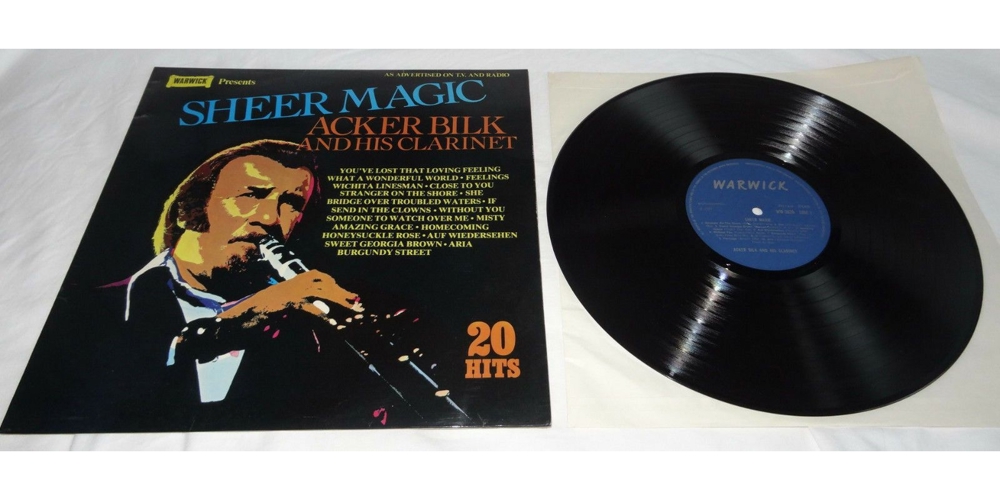 LP Acker Bilk and his Clarinet Sheer Magic 20Hits Warwick WW5028 1977 Langspielplatte Vinyl