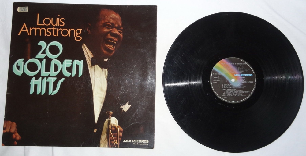 LP Louis Armstrong 20 golden Hits MCA Records 63168 Club Sonderauflage 1975 Langspielplatte Vinyl
