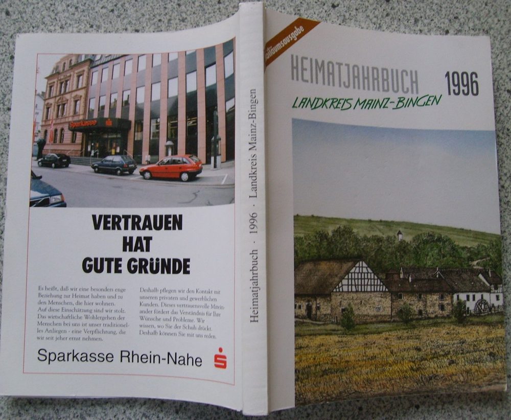 T Heimatjahrbuch Landkreis Mainz-Bingen 1996 Jahrgang 40 Buch wenig gelesen sauber gut erhalten Jahr