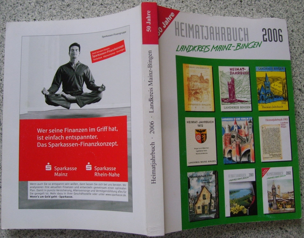 T Heimatjahrbuch Landkreis Mainz-Bingen 2006 Jahrgang 50 Buch wenig gelesen gut erhalten Jahrbuch