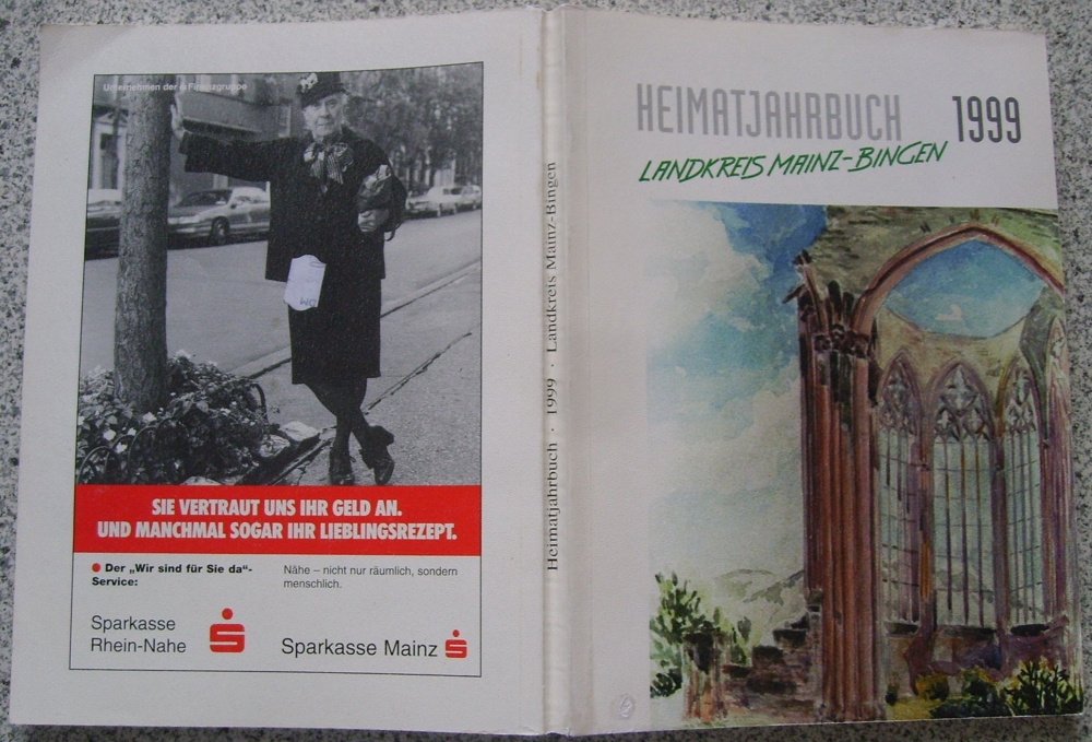 T Heimatjahrbuch Landkreis Mainz-Bingen 1999 Jahrgang 43 Buch wenig gelesen gut erhalten Jahrbuch