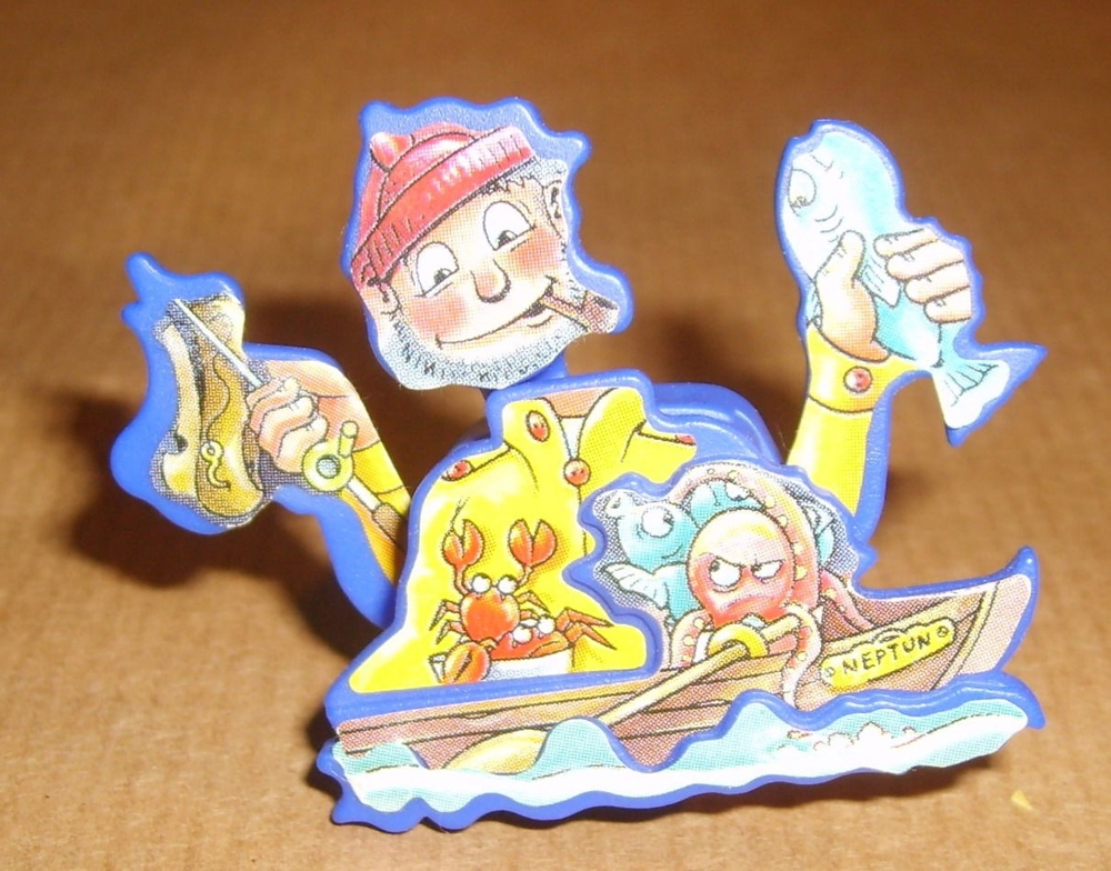 Ü-Ei 1282 1998 Ein guter Fang Ein guter Fang 613290 komplett Ferrero KinderÜberraschung