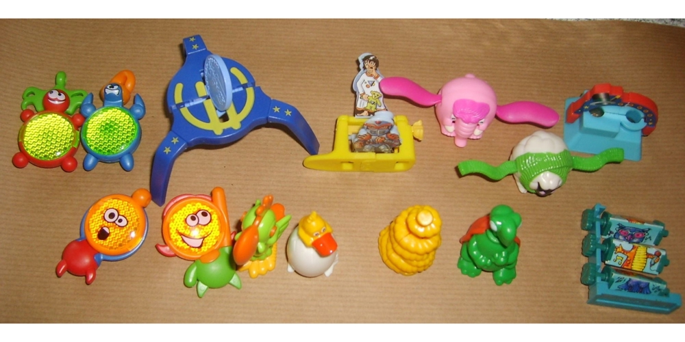 Ü-Ei 806 2003 Verschiedenen Spielzeuge 16 Teile verschieden Ferrero Kinder Figur