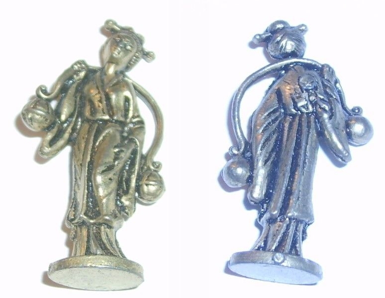 Ü-Ei 591 Figuren aus chinesischen Sagen PanQiaoYun Messing ohne Kennung 35mm Ferrero 1 Figur